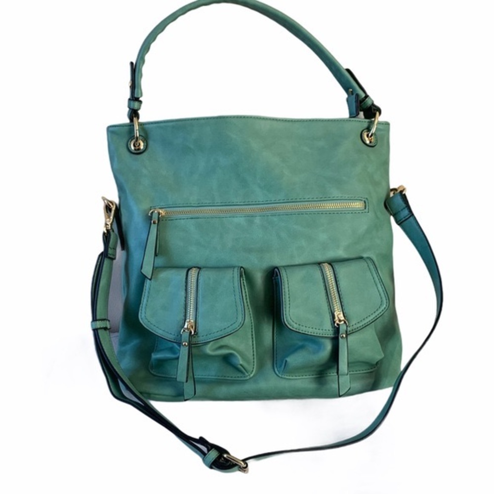 Maurices sea foam green bag